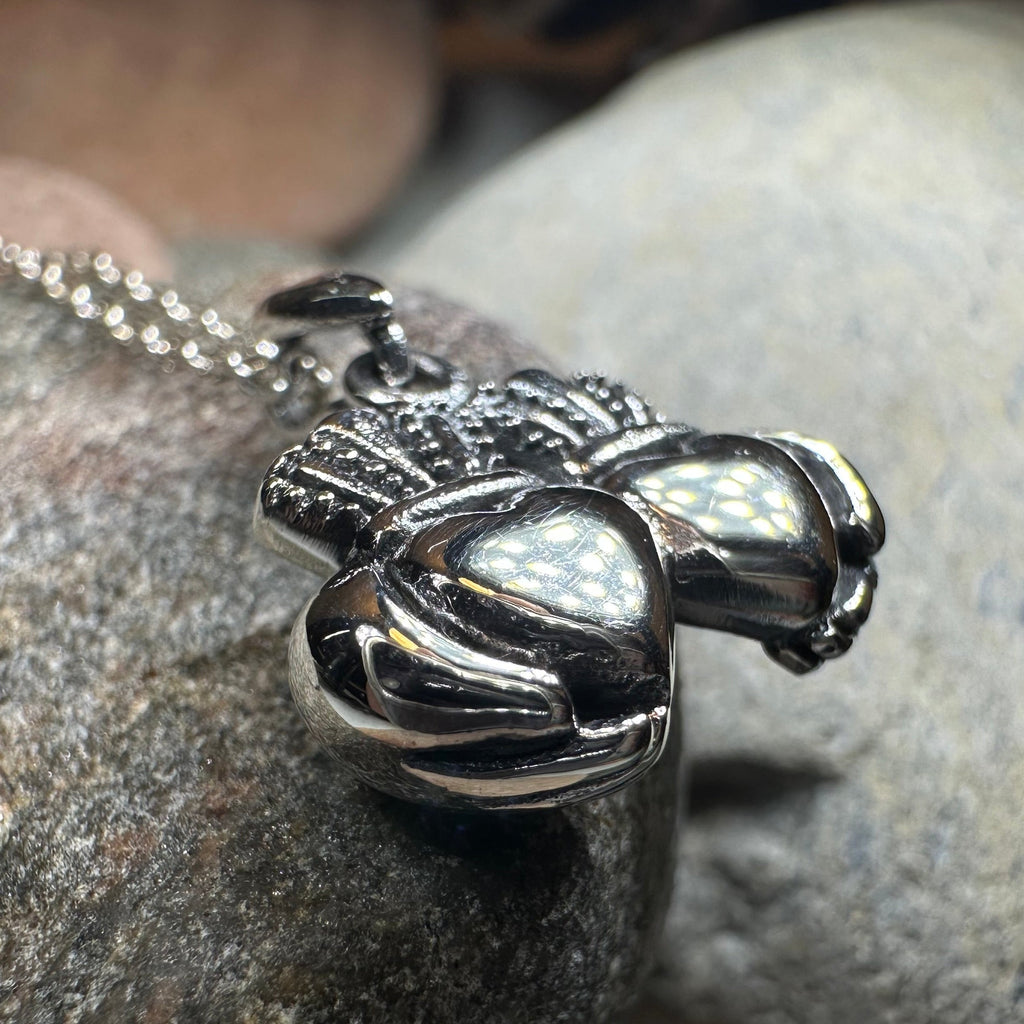 Croi Claddagh Necklace