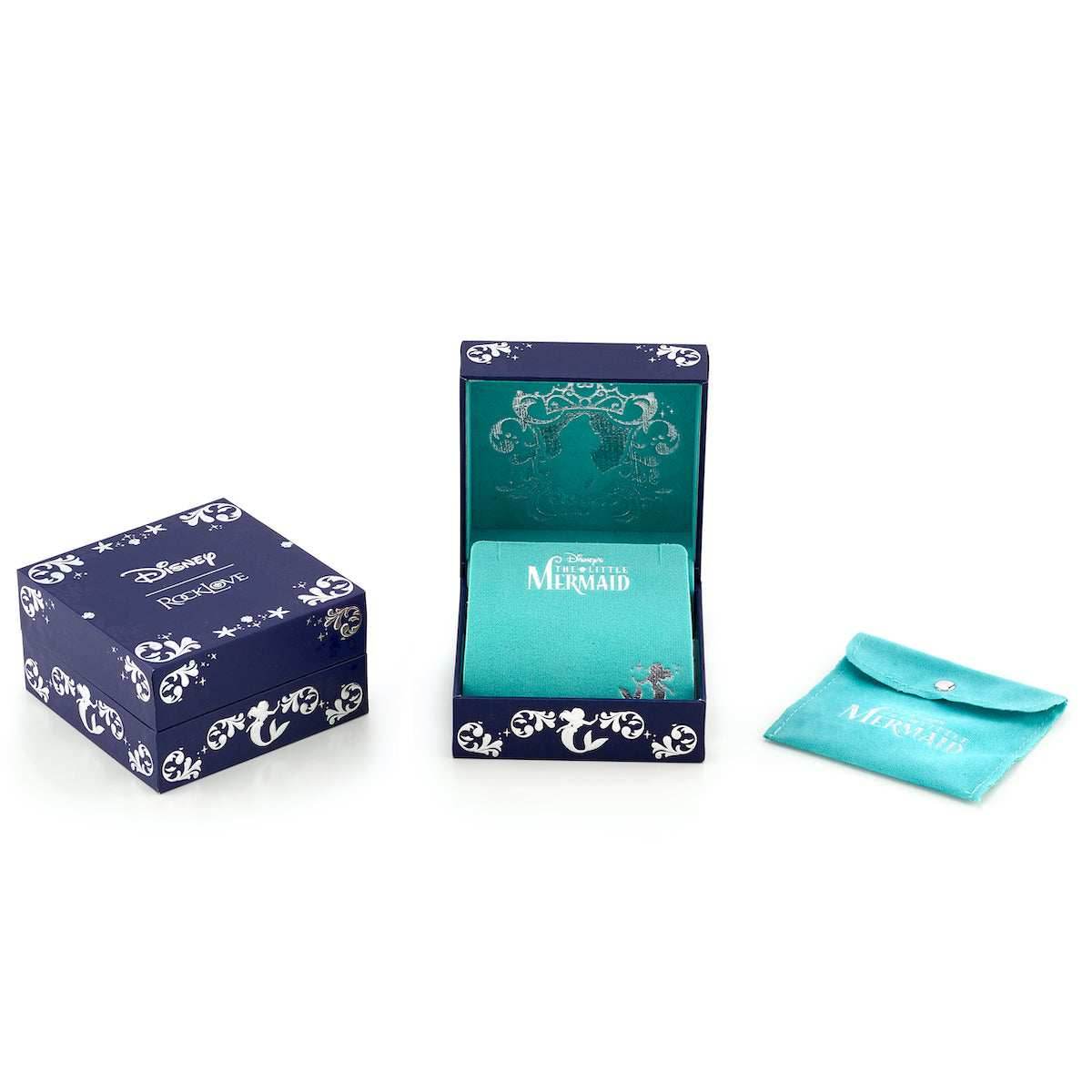 Disney X RockLove THE LITTLE MERMAID Tail Fin Ring - Size 5