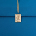 Disney X RockLove MOANA Moana Tablet Necklace - Sterling Silver