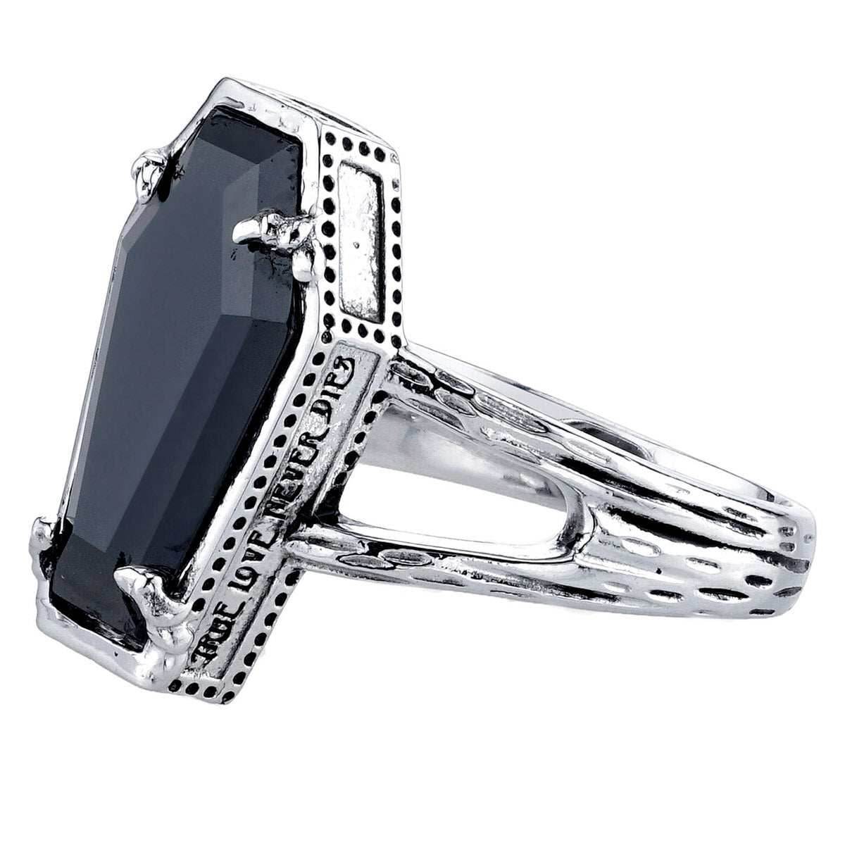 Disney X RockLove THE NIGHTMARE BEFORE CHRISTMAS True Love Never Dies Ring - Size 5