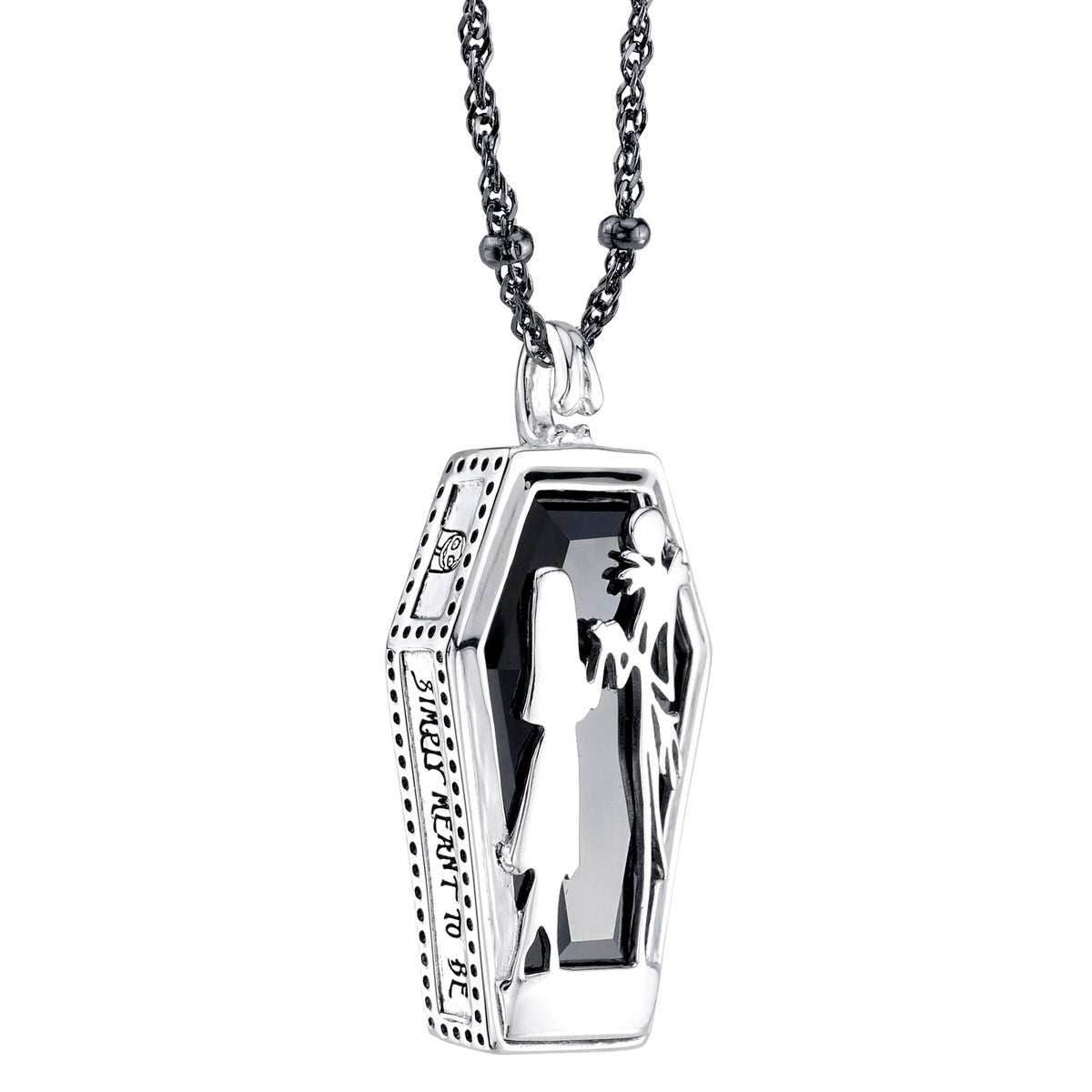 Disney X RockLove THE NIGHTMARE BEFORE CHRISTMAS Jack & Sally Necklace - 