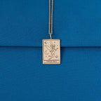 Disney X RockLove PETER PAN Tinker Bell Tablet Necklace - Sterling Silver