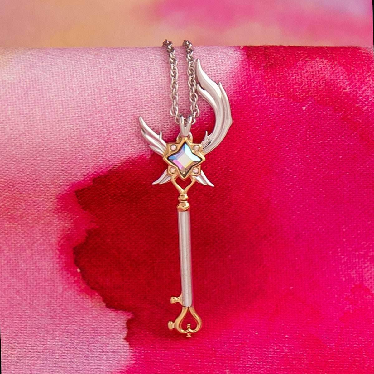 League of Legends X RockLove STAR GUARDIAN Soraka Wand Pendant - 