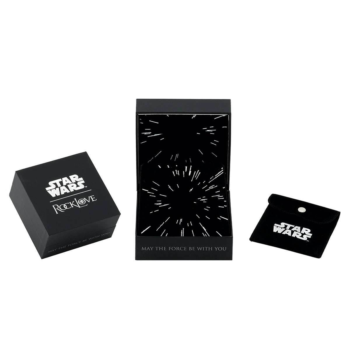 Star Wars X RockLove Grogu Crystal Necklace - 