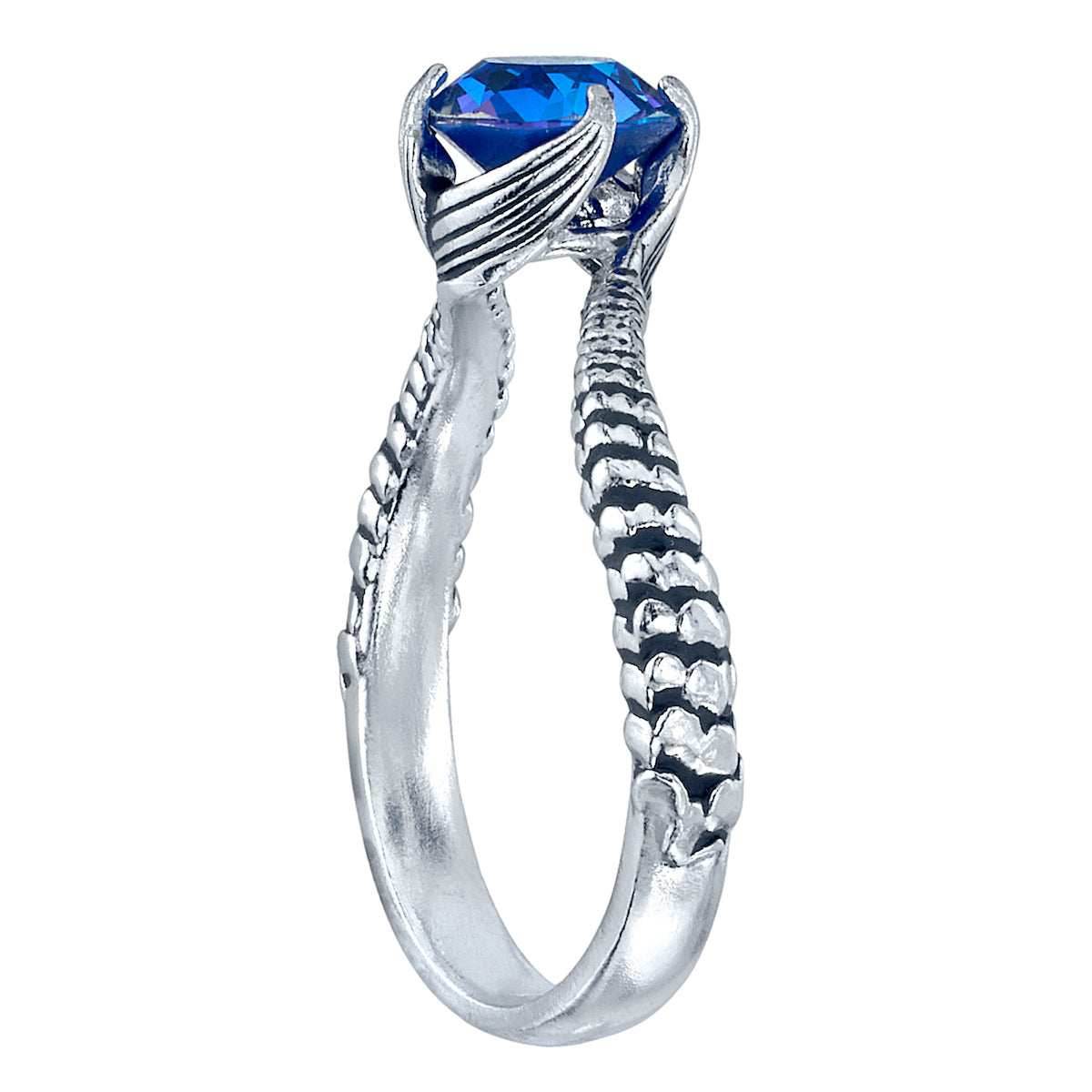 Disney X RockLove THE LITTLE MERMAID Tail Fin Ring - Size 5