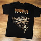 03 Resident Evil Outbreak Ps2 Black T-Shirt