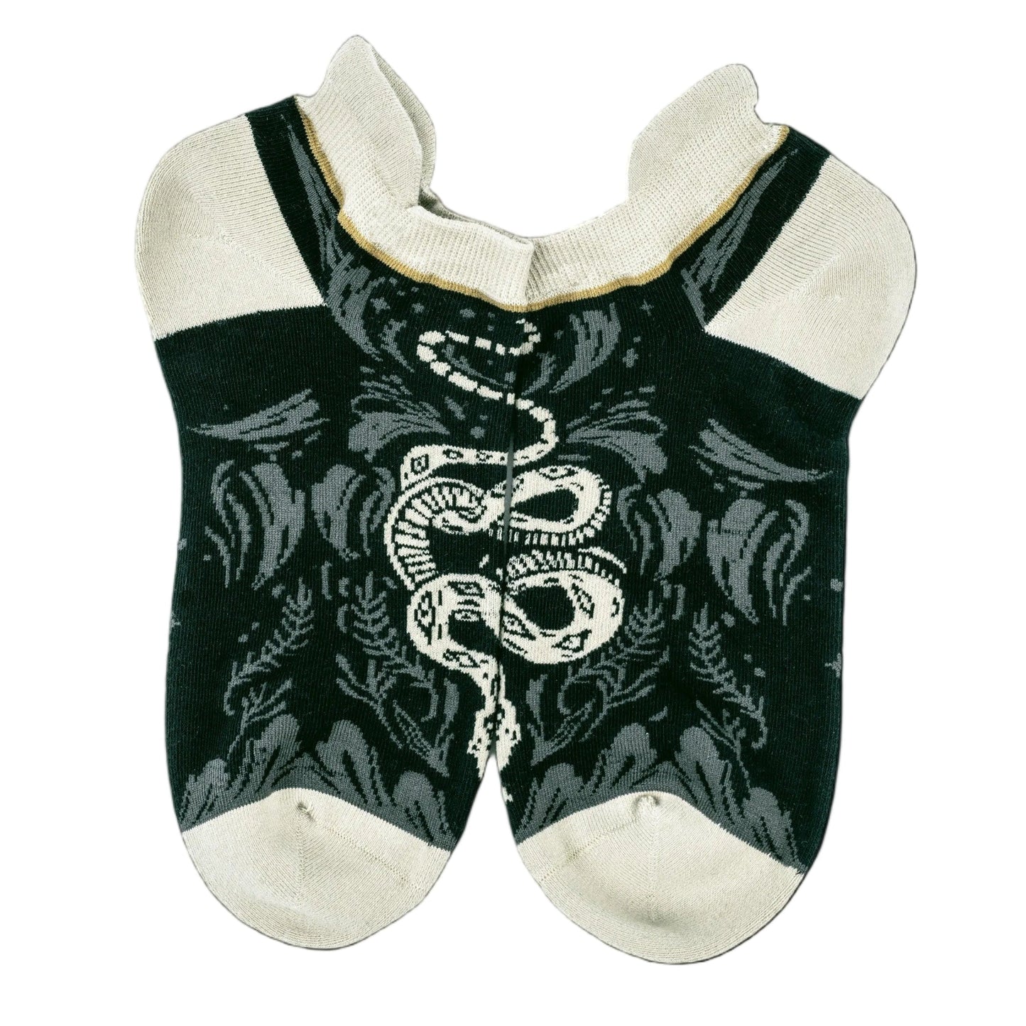 Danger Noodle Snake Ankle Socks