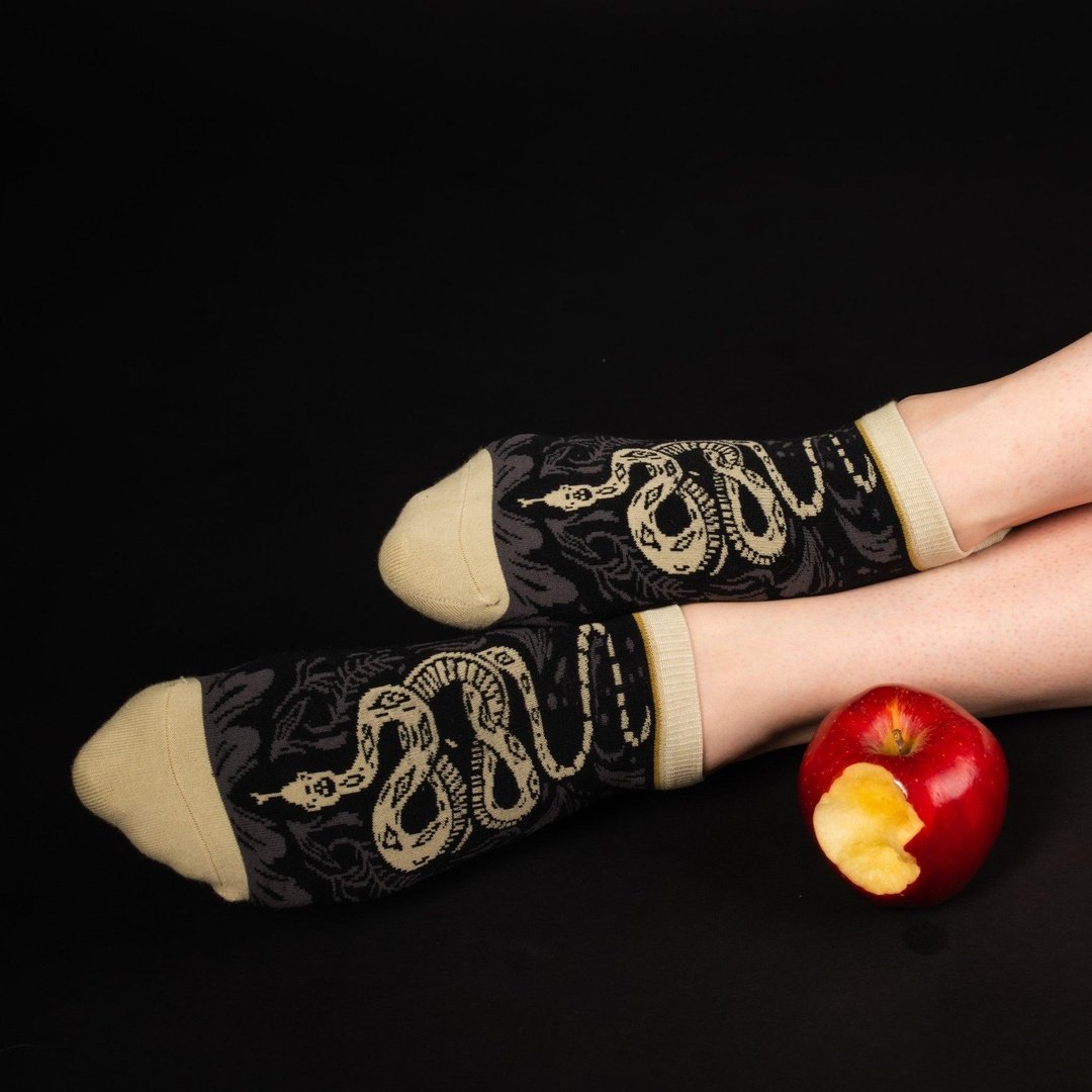 Danger Noodle Snake Ankle Socks