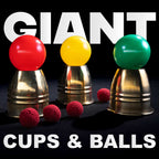 Giant Cups and Balls Magic Routine