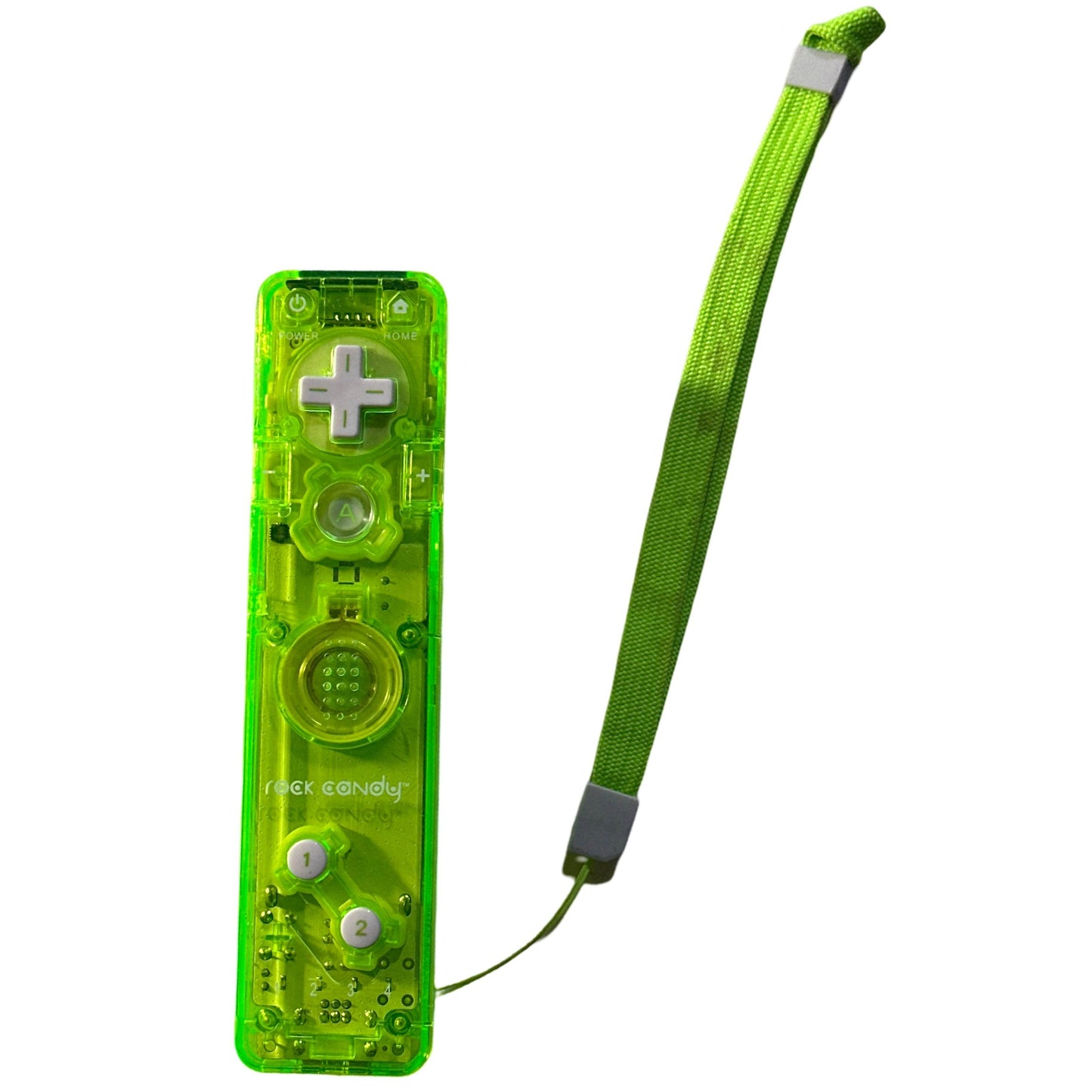 Wiimotes or Wii Nunchuks for Nintendo Wii Official-Controller - Rock Candy Wii Remote (Transparent Green)