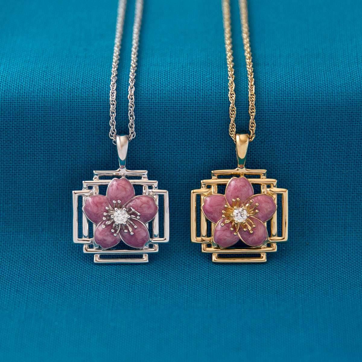 Disney X RockLove MULAN Mulan Keepsake Necklace - Sterling Silver