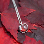 Disney X RockLove SNOW WHITE Crystal Take a Bite Apple Necklace - 