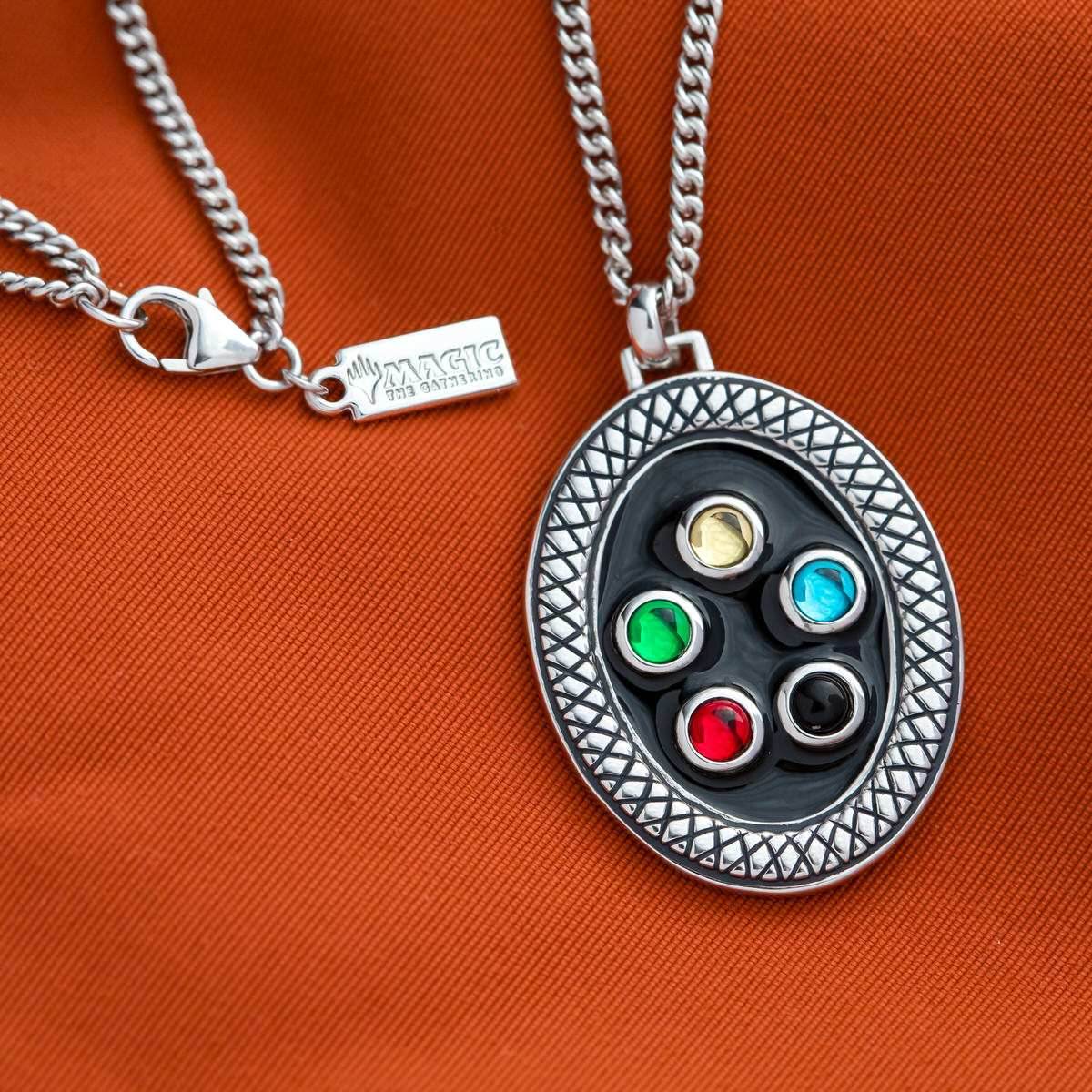 Magic: The Gathering X RockLove Pip Medallion Necklace - 