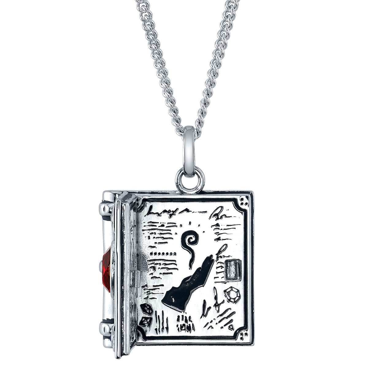 Dungeons and Dragons X RockLove Wizard Spell Book Necklace - 