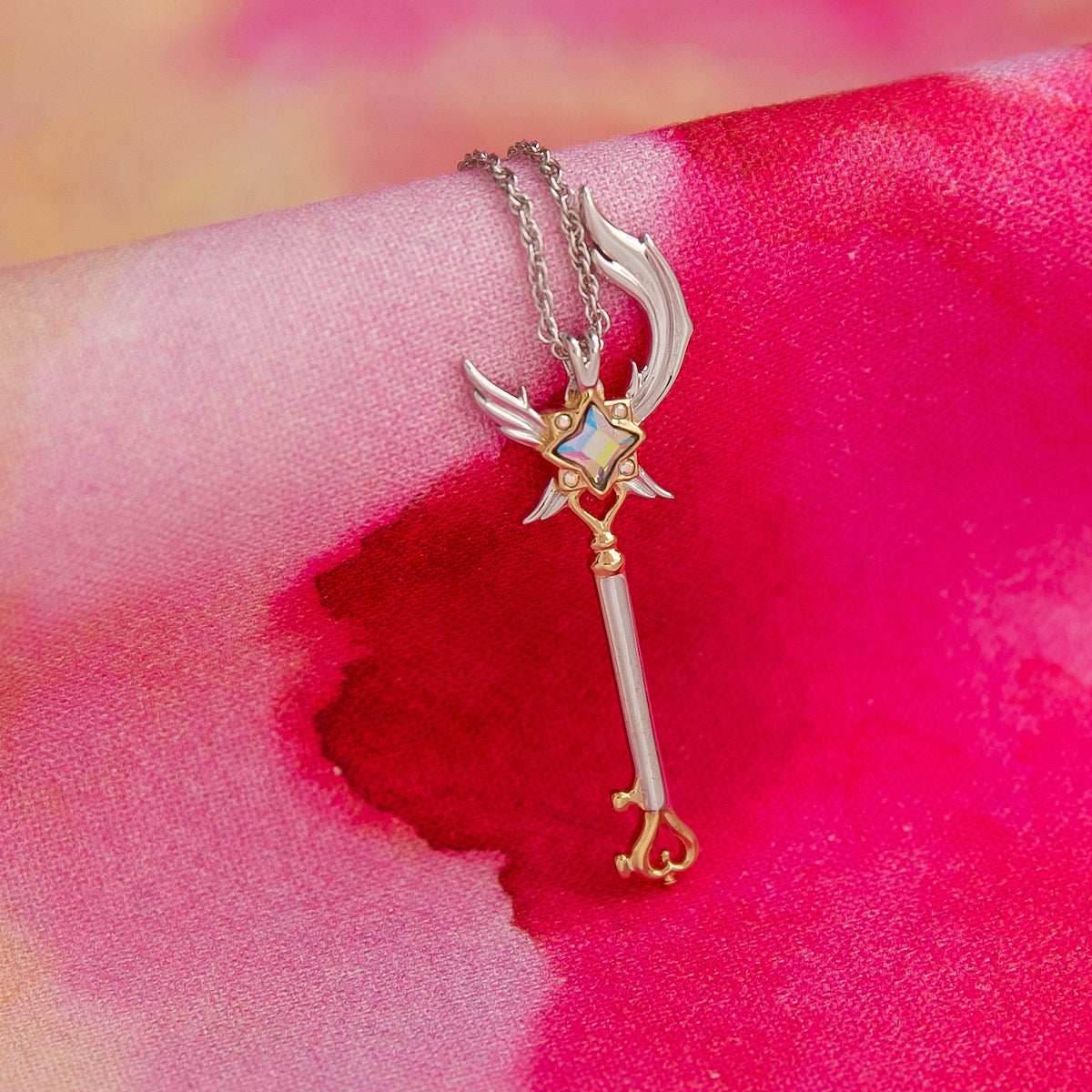 League of Legends X RockLove STAR GUARDIAN Soraka Wand Pendant - 