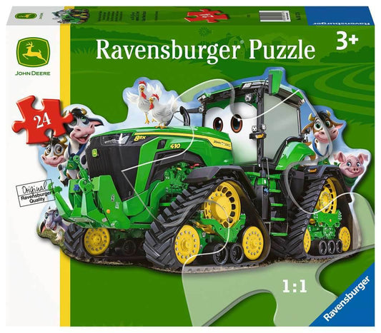 Puzzle: John Deere Tractor Shaped - 