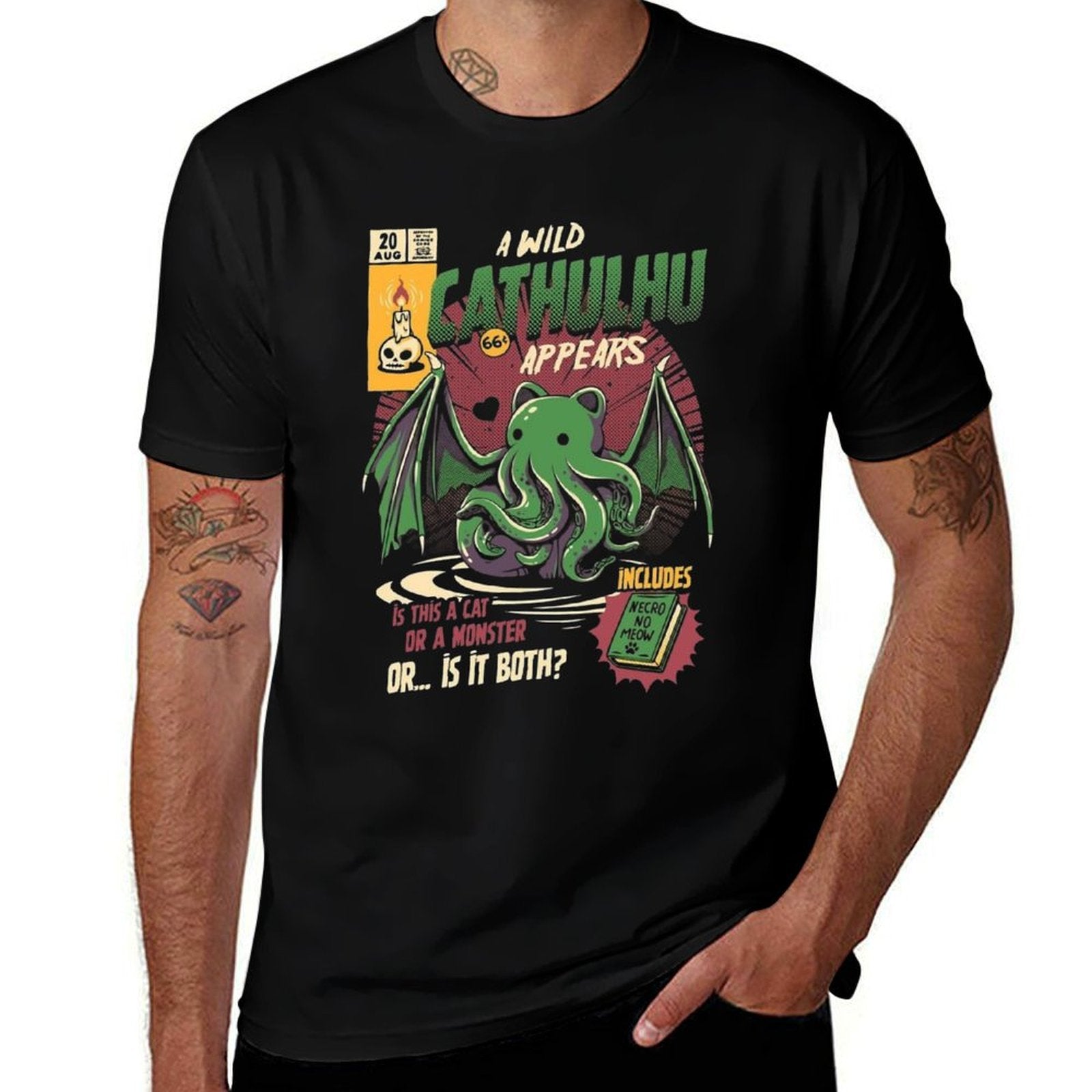 Cathulhu Comfortable T-Shirt