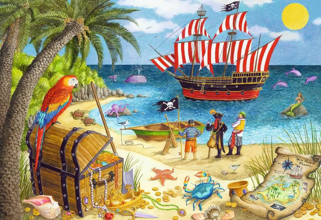 Puzzle: Pirates and Mermaids - 