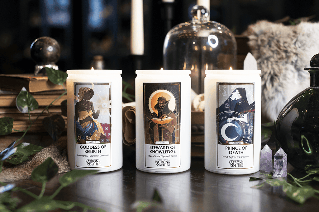 Cantrip Candles - Abella, Goddess of Rebirth 16 oz. - 