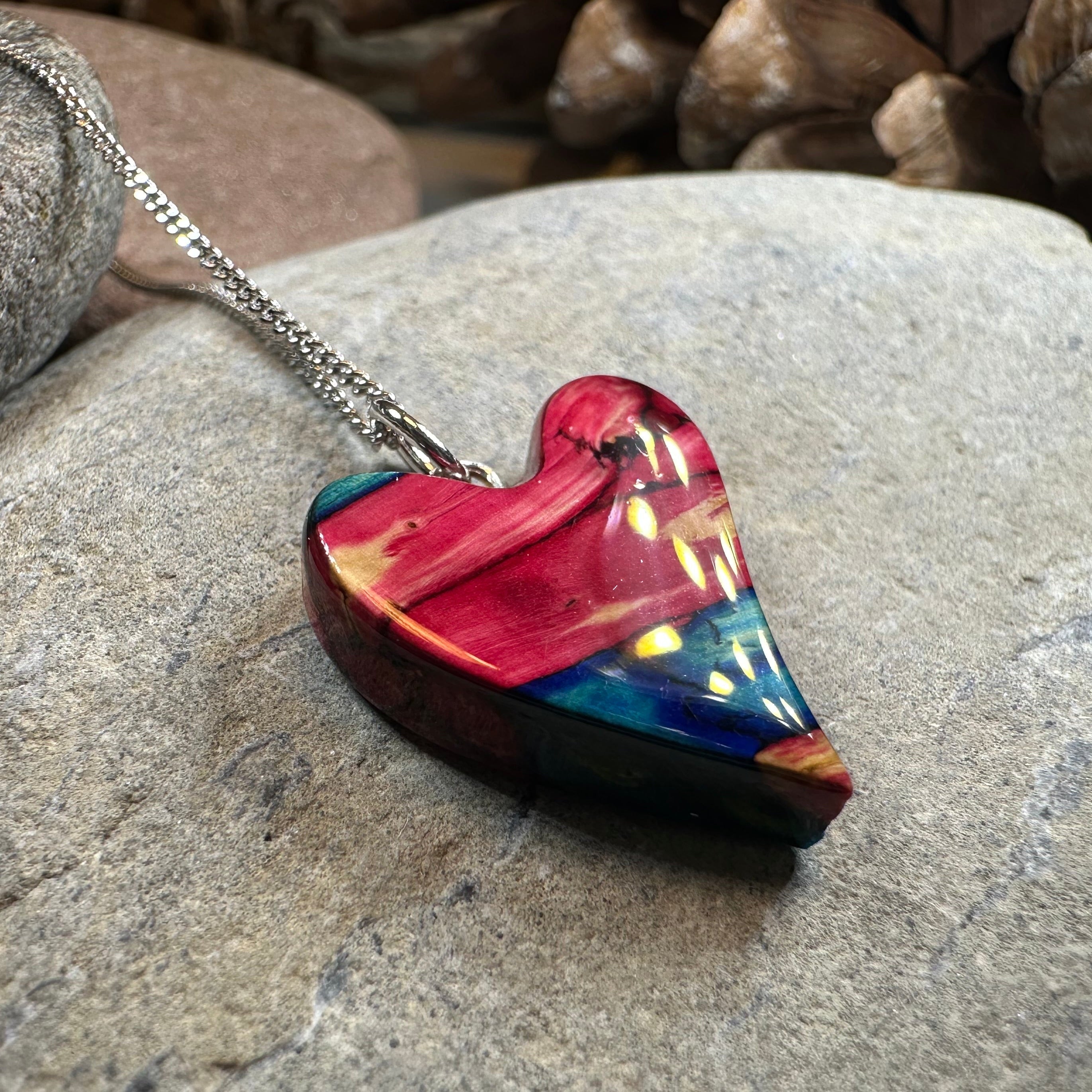 Heathergems Scottish Heart Necklace