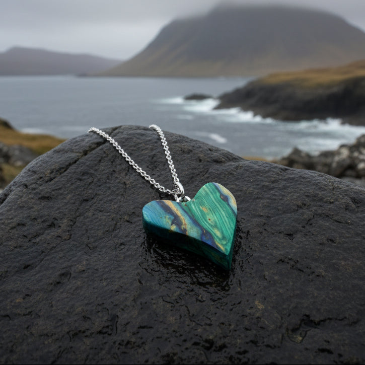 Heathergems Scottish Heart Necklace