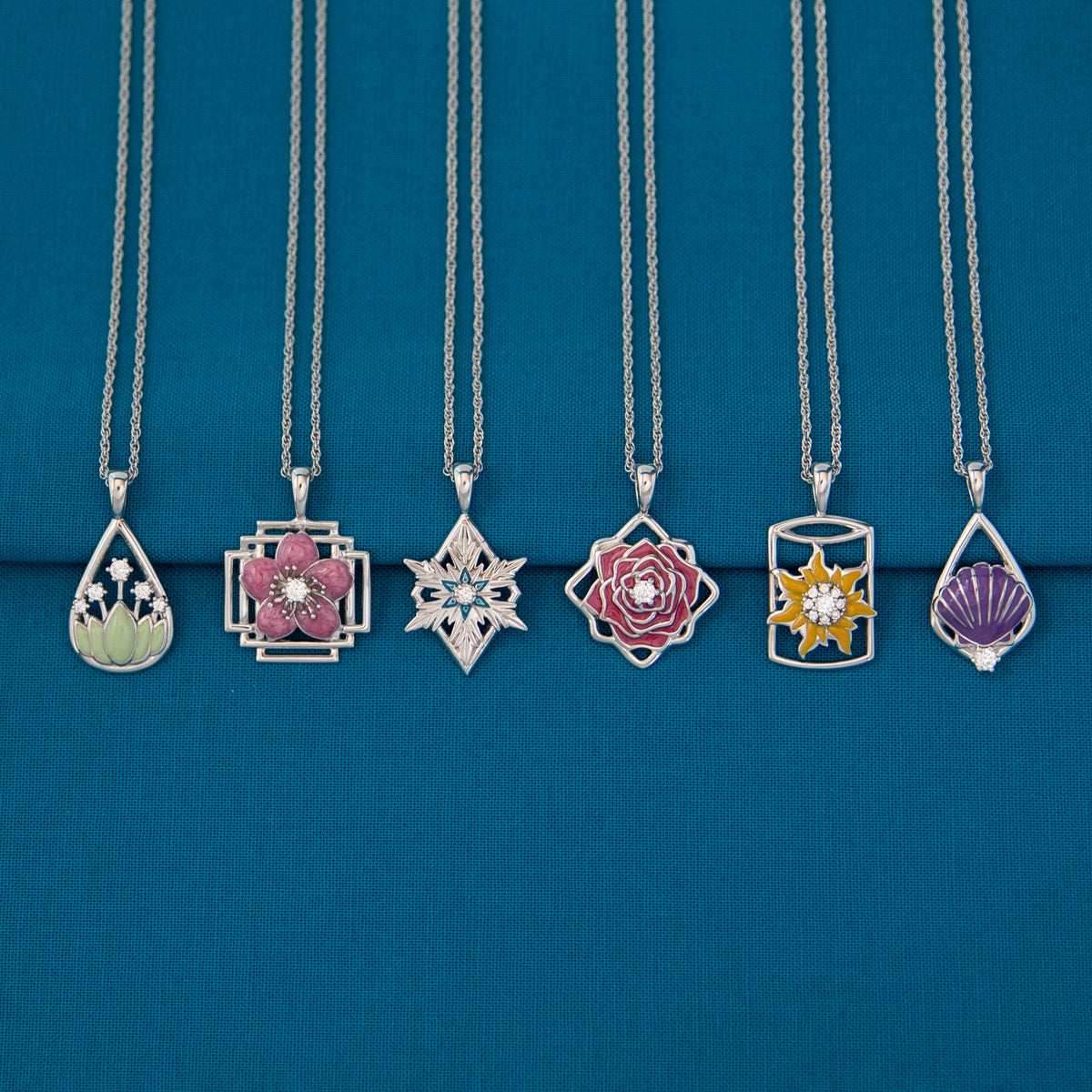 Disney X RockLove FROZEN Elsa Keepsake Necklace - 