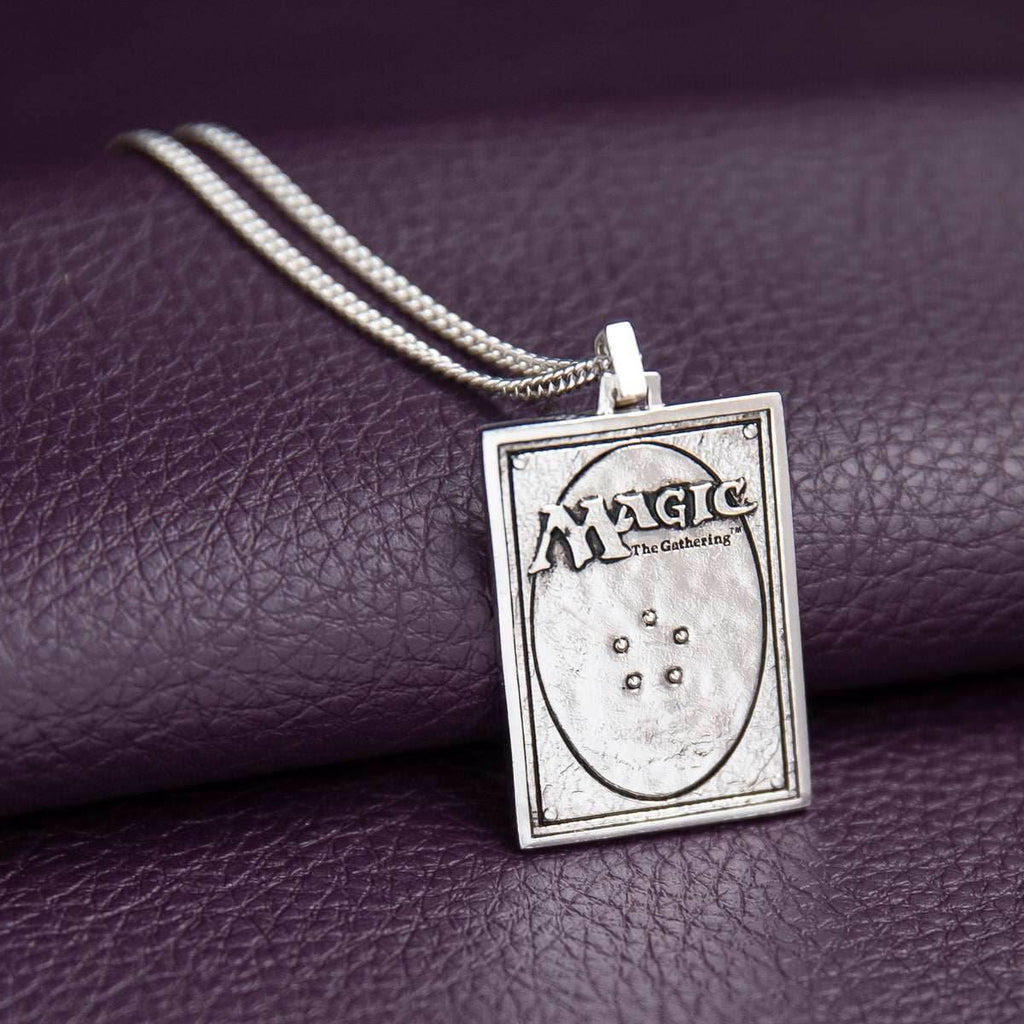 Magic: The Gathering X RockLove Black Lotus Miniature Card Necklace - 