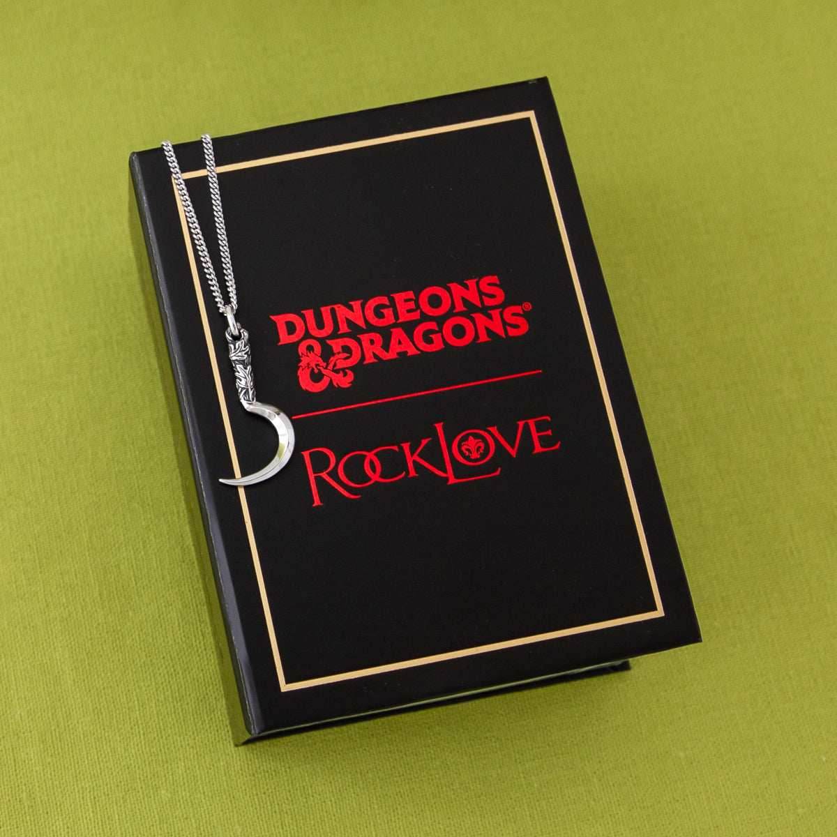 Dungeons and Dragons X RockLove Druid Boline Knife Necklace - 