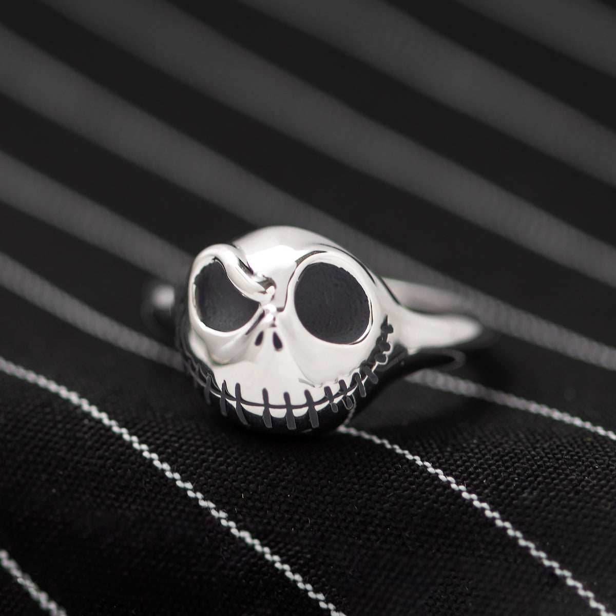 Disney X RockLove THE NIGHTMARE BEFORE CHRISTMAS Jack Skellington Ring - Size 4