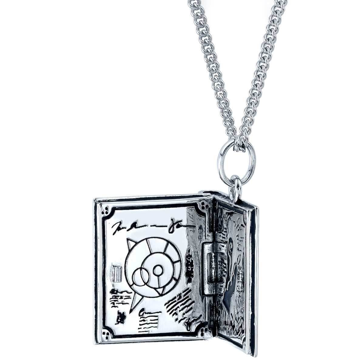 Dungeons and Dragons X RockLove Wizard Spell Book Necklace - 