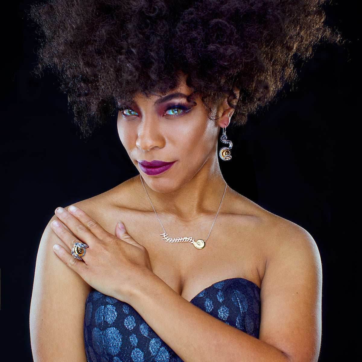 Disney X RockLove THE LITTLE MERMAID Aria Necklace - 