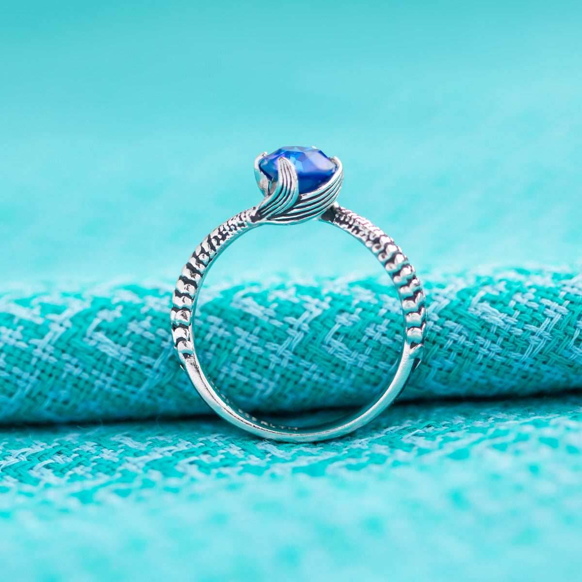 Disney X RockLove THE LITTLE MERMAID Tail Fin Ring - Size 5