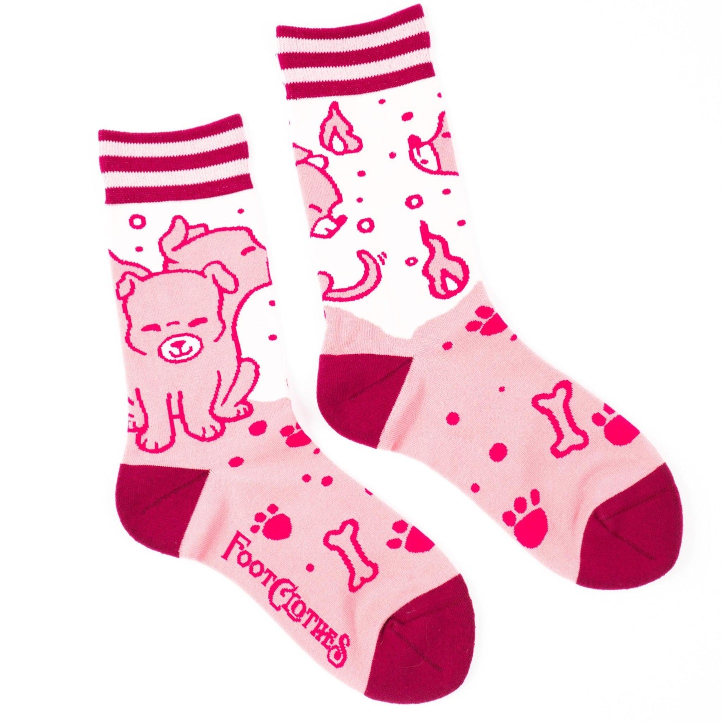 Cute Cerberus Crew Socks-1