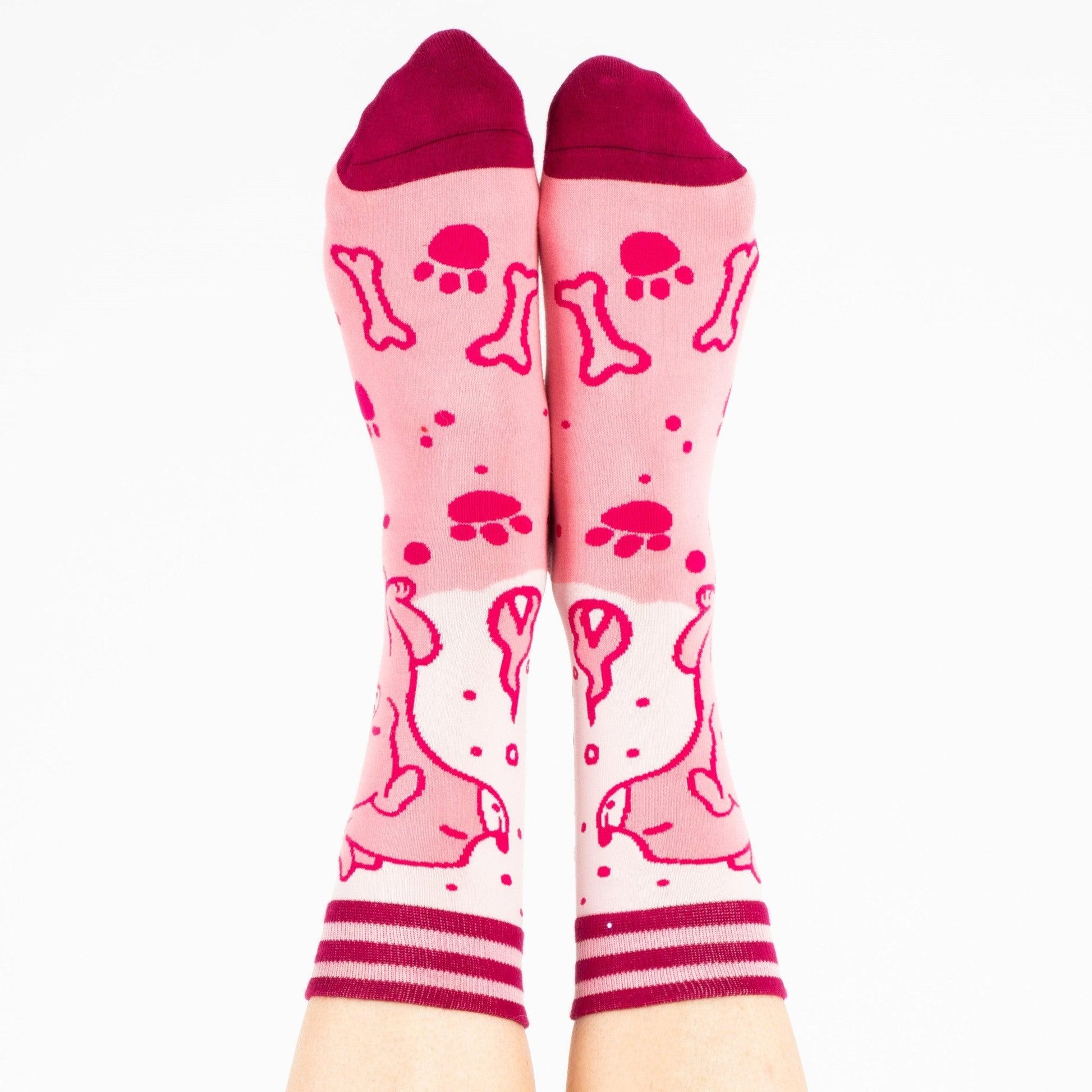 Cute Cerberus Crew Socks-3