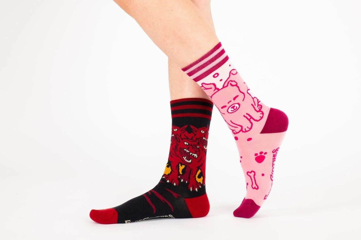Cute Cerberus Crew Socks - 