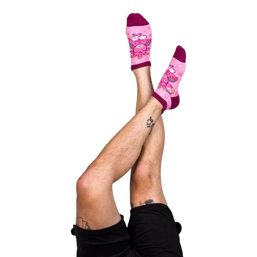 Cute Baphomet Ankle Socks - 