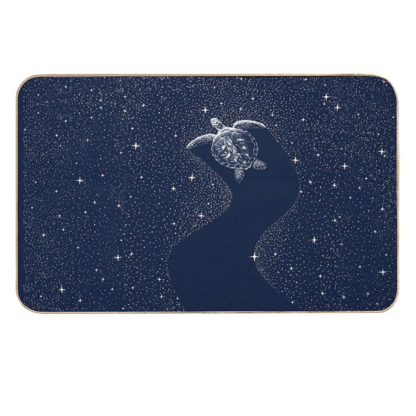 Starry Turtle  Anti-Trip Bath Mat