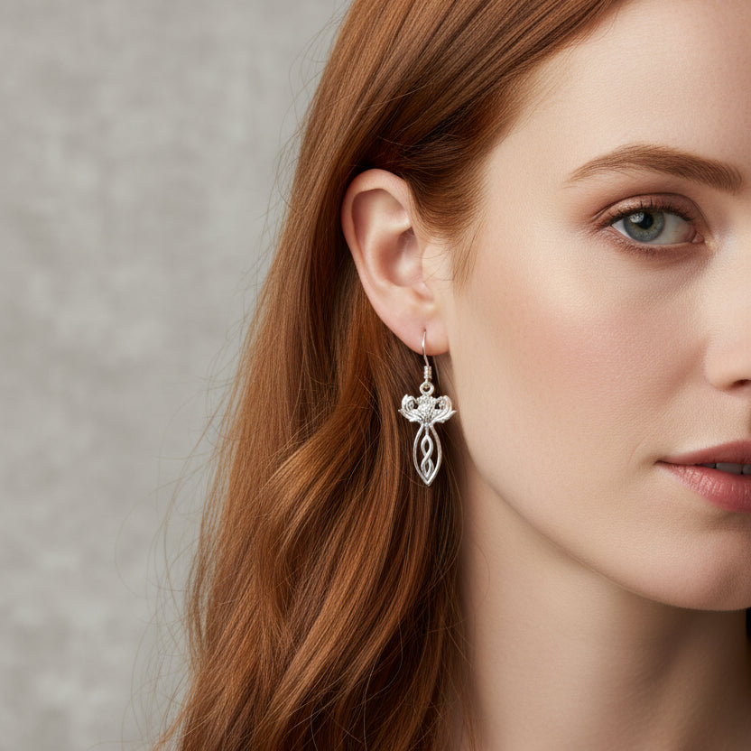 Branka Thistle Earrings