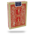Faded Rider Back Red Bicycle Deck