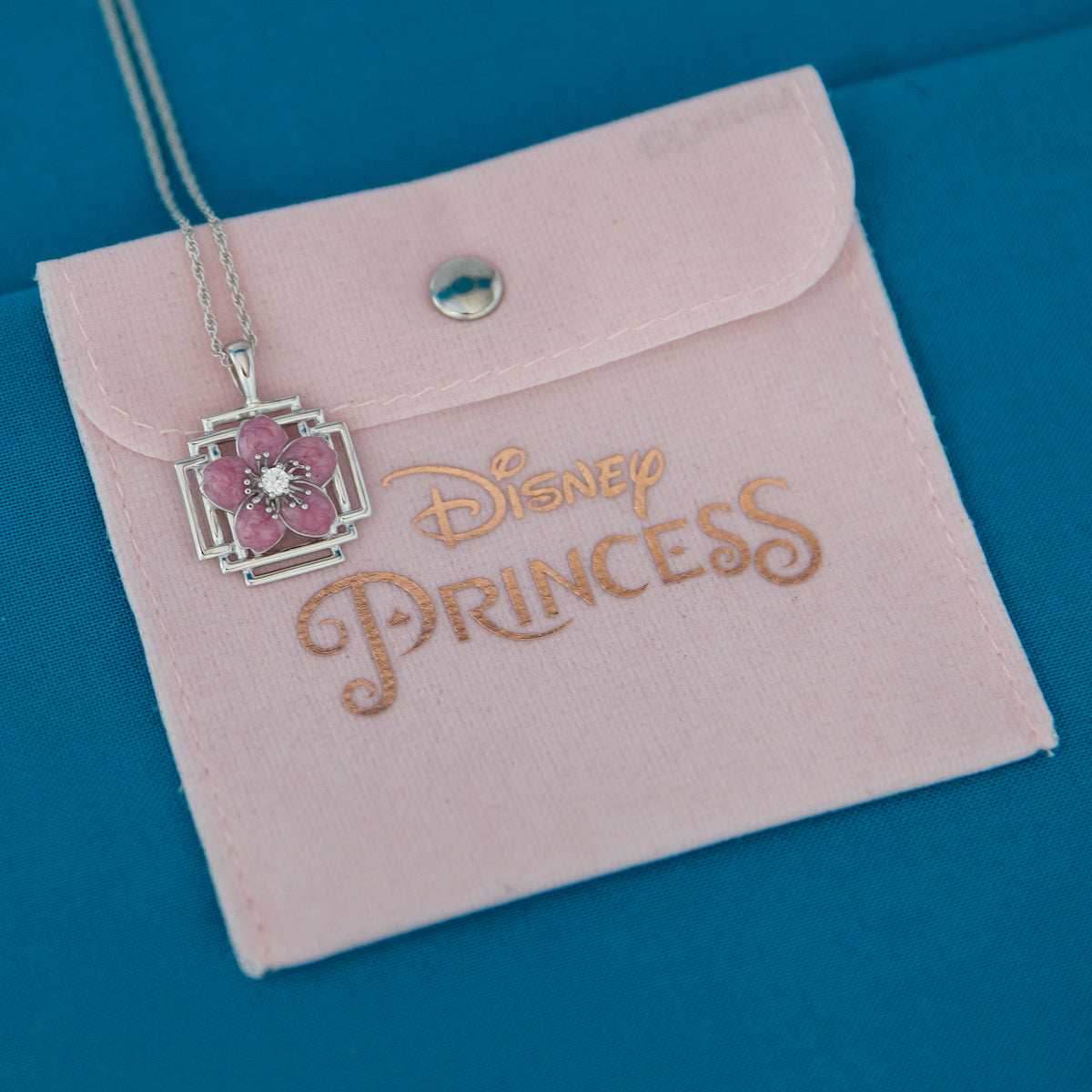 Disney X RockLove MULAN Mulan Keepsake Necklace - Sterling Silver