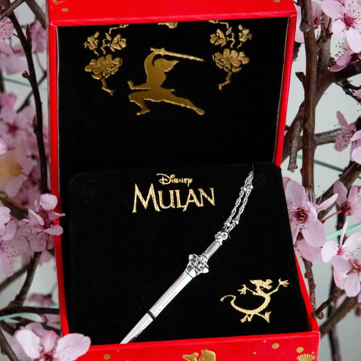 Disney X RockLove MULAN Sword Necklace - 