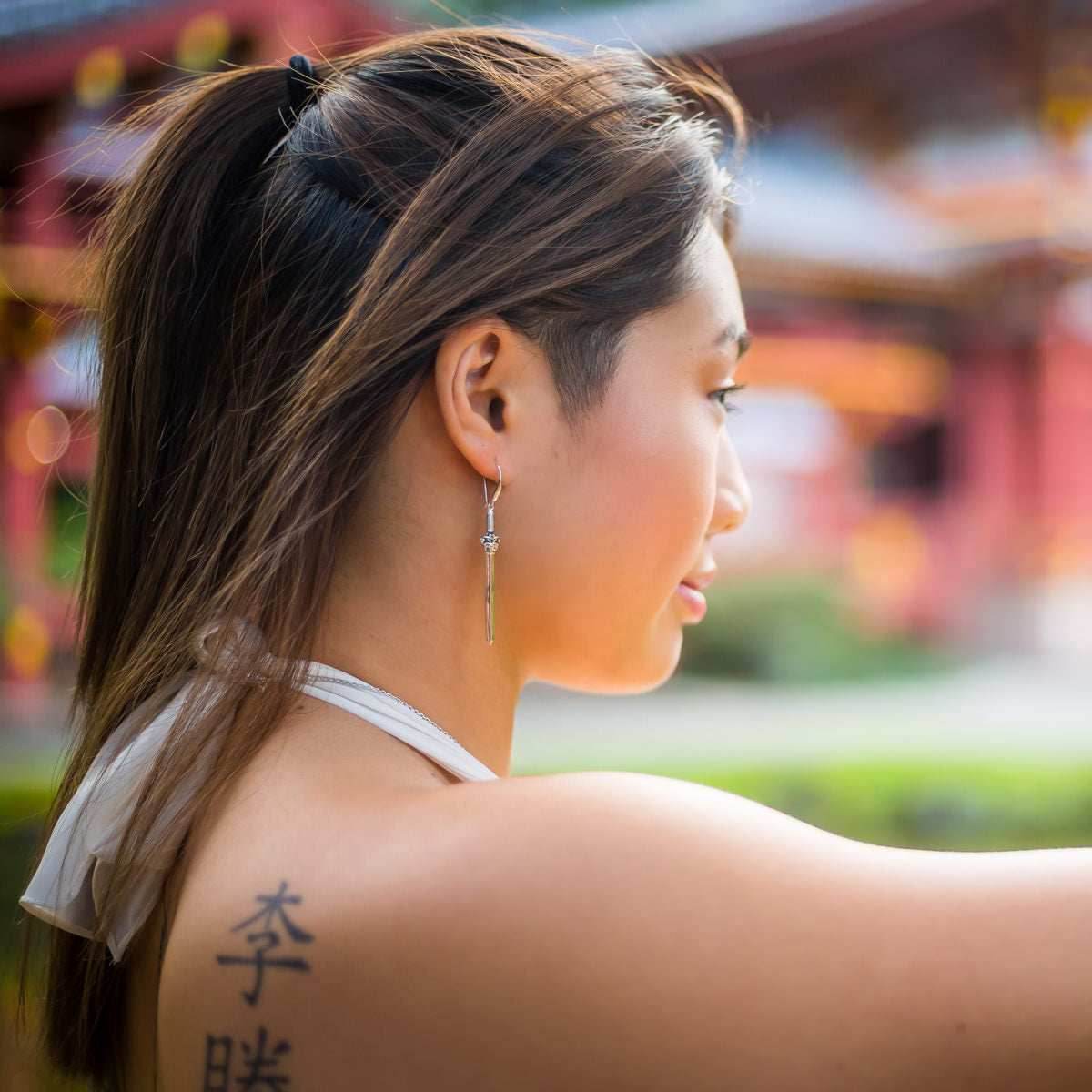 Disney X RockLove MULAN Sword Earrings - 