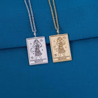 Disney X RockLove MOANA Moana Tablet Necklace - Sterling Silver