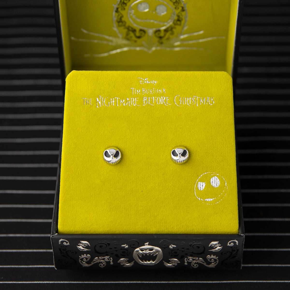 Disney X RockLove THE NIGHTMARE BEFORE CHRISTMAS Jack Skellington Stud Earrings - 