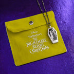 Disney X RockLove THE NIGHTMARE BEFORE CHRISTMAS Jack & Sally Necklace - 