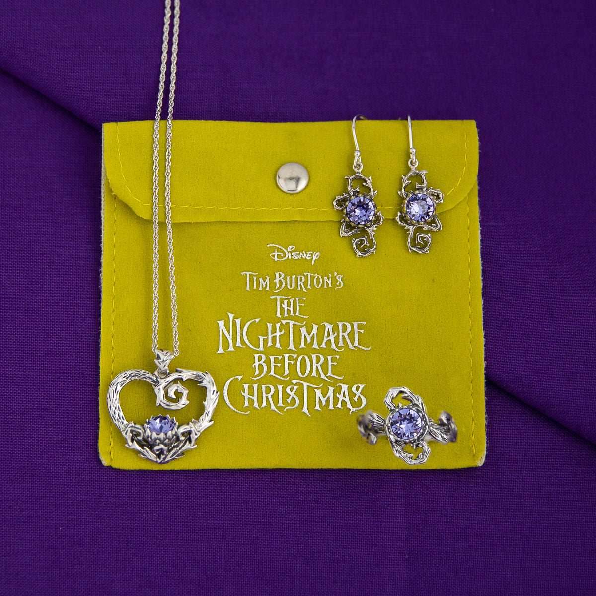 Disney X RockLove THE NIGHTMARE BEFORE CHRISTMAS Sally Thistle Ring - Size 4