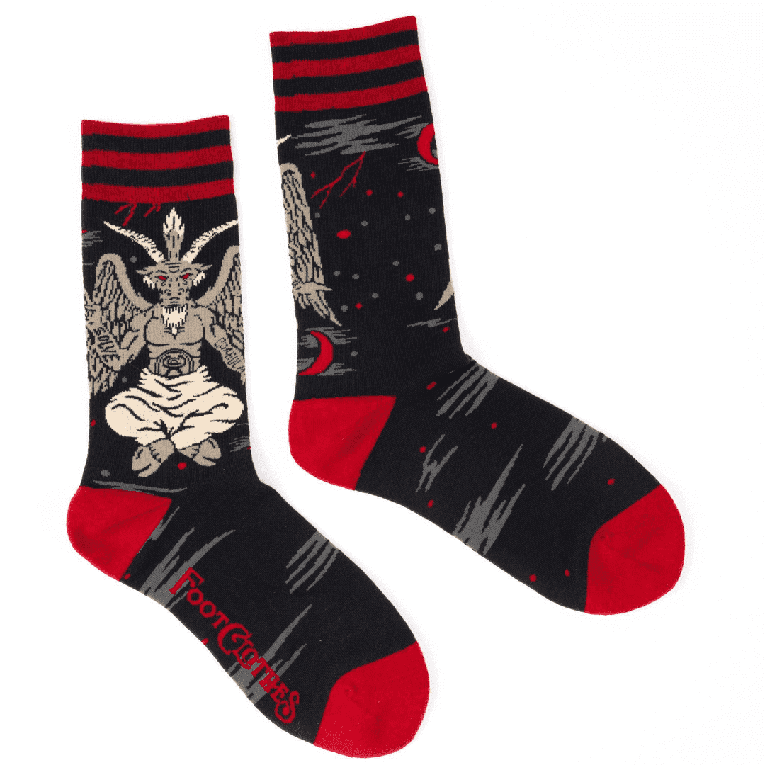 Evil AF Mythical Creatures Crew Sock Pack | 4 Designs - 
