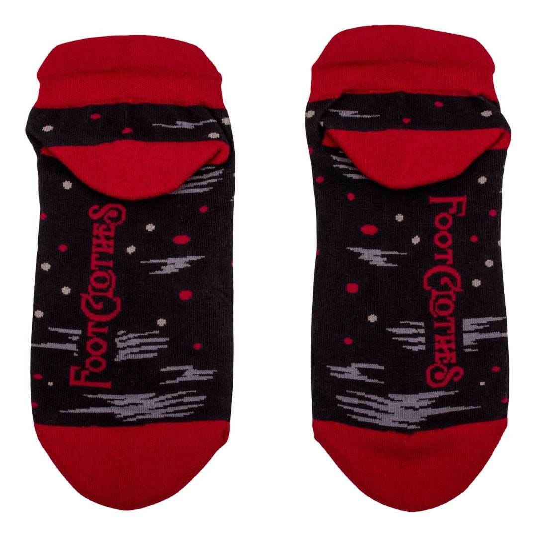 Evil Baphomet Ankle Socks - 