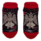 Evil Baphomet Ankle and Crew Sock Pack | 2 Designs - 