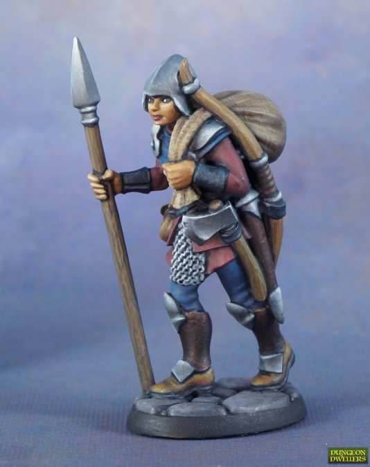 Dungeon Dwellers: Overladen Henchwoman Marina - 